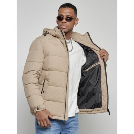 Sports male winter, size 56, beige color-11