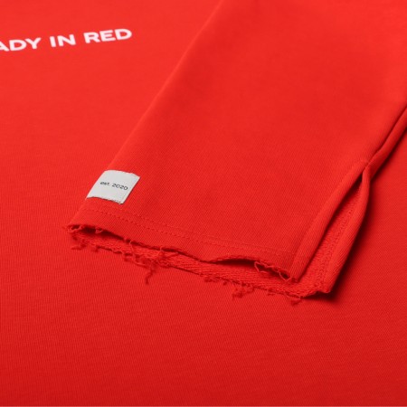 Women's sweatshirt MIST COZY STYLE, red, size 46-10