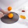 Board cutting plastic round "Eco", d = 31 cm, color gray color