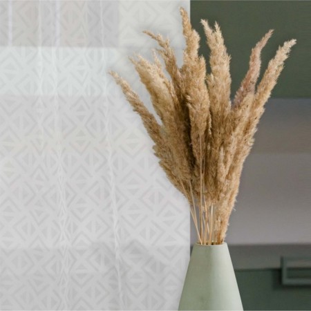 Witerra curtain for the kitchen triangle 140x180cm, gray, veil, PE100%