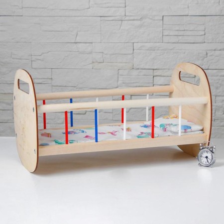 Classic bed, bedding in the kit-1