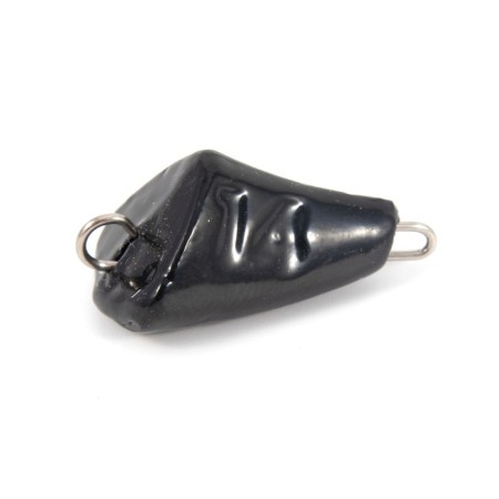 Cargo bullet-exentric painted pissy Yaman 10 pcs., 14 g, black-1