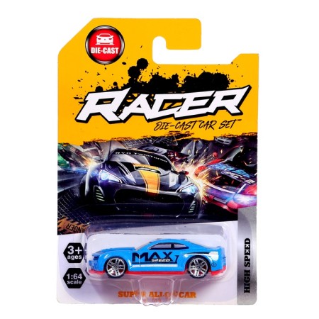 Children's metal machine "Hot Cars", scale 1:64, mix-7