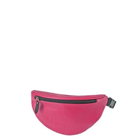 Bag belt female claim, lightning, pink color
