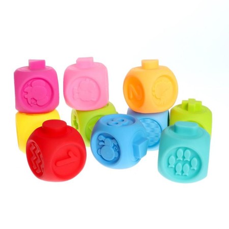 Developing set "Puzzle cubes", soft rubber, sorter-1