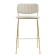 Bar stool Eirill, 560 × 475 × 990 mm, Shenill, color gray color