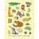 100 stickers "Funny animals"