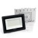 SAFFIT LED spotlight, SFL90-70, IP65, 70 W, 202x143x28.5 mm, glow of daytime