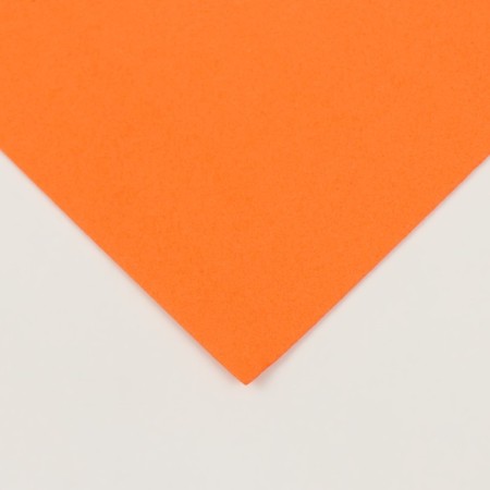 Foamiran matte 50x50cm 1 mm, orange-1