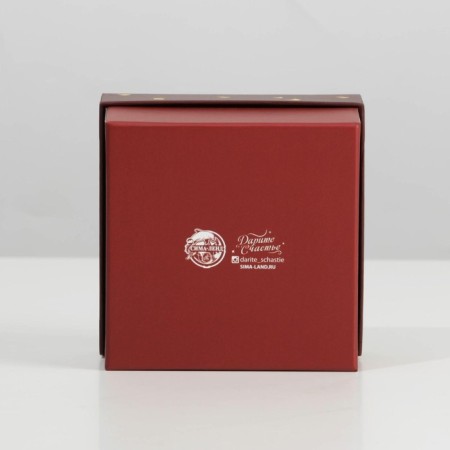 Gift box "New Year", 10.2 x 10.2 x 6 cm, New Year-5