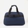 Road bag on lightning, 2 outer pockets, a suitcase holder, a long belt, the color is blue