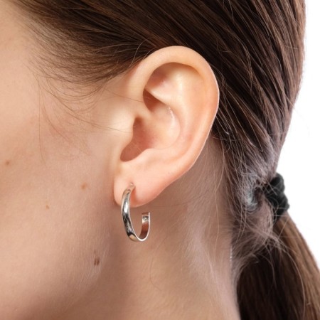 Earrings set 3 pairs of "tenderness" knot, color silver, d = 2-2