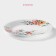 Porcelain dining shade “Tashka”, D = 25.3 cm, white color