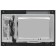 Built -in microwave oven Krona Essen 60 IX, 1000 W, 31 l, 6 modes, gray