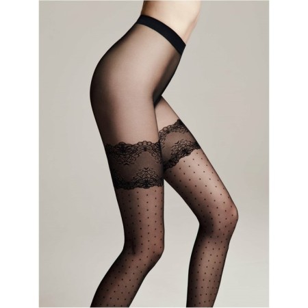 Women's tights Fantasy Seduction, size 3, color Nero-2