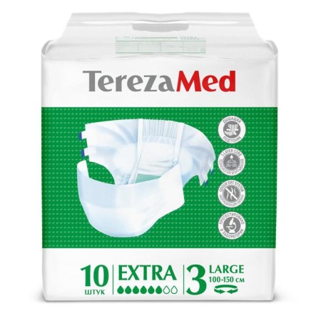 Disasters for adults Terezamed Extra Large No. 3, L, 10 pcs.-1