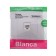 Computer outlet sE Blanca, RJ45, built -in, IP20, aluminum color, Blnis045003