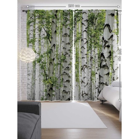 Photostes "Birch Touch", Saten, size 145x265 cm, 2 pcs-1