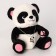 Soft toy "Panda", pendant