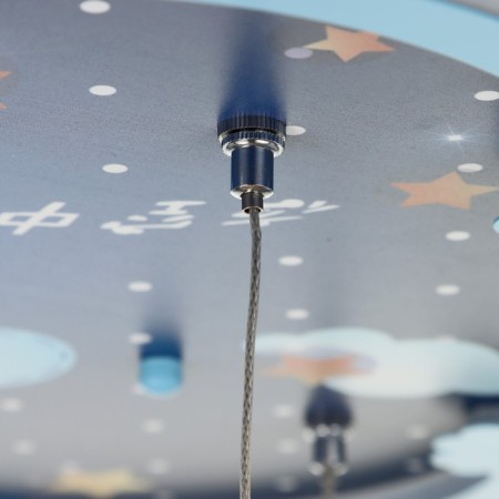 Люстра 2169/6 LED 65Вт синий 48х48х70 см BayerLux-10