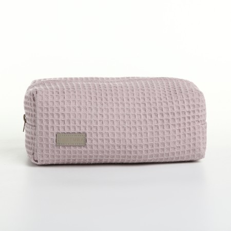 TEXTURA lightning cosmetic bag, pink color-3