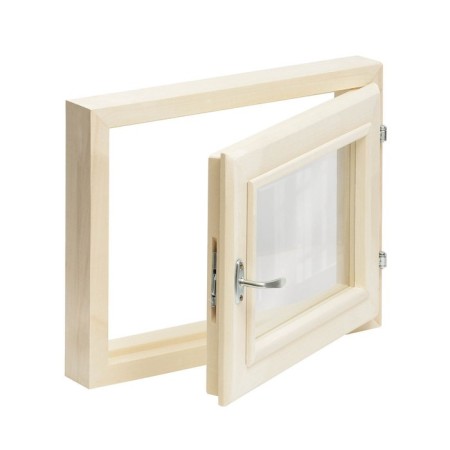 Window, 40 × 50cm, double glass of linden-3