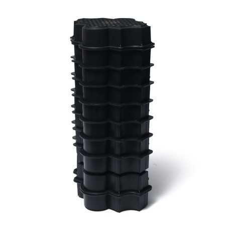 Form for the paving slabs "Clover", 26.5 × 22 × 5.6 cm, smooth, F11019, 1 pc.-3