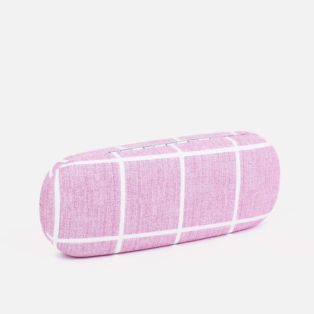 Case for glasses on the cracker, pink color