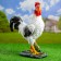 Garden figure "Rooster" large 38x19x53cm