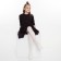 Pantyhose children, ivory color, height 122-128
