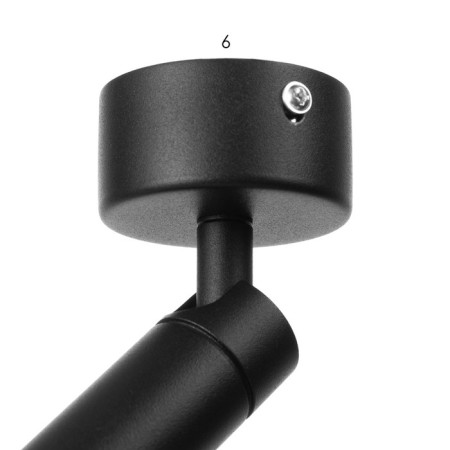 STAS "Antry" LED 6W 4000K Black 6x6x15.5 cm-6