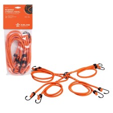 Elastic band for luggage fastening 