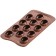 Form for the preparation of sweets, silicone, 24x11x2.7 cm