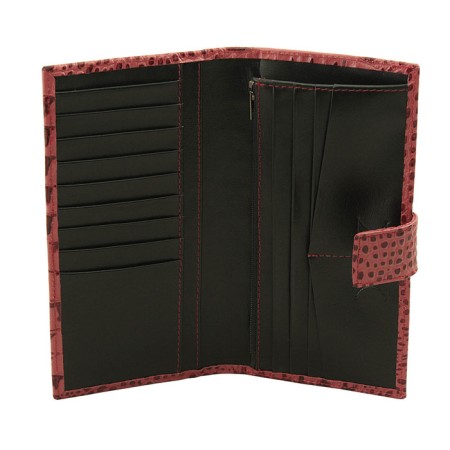 Optima loricata rouge purse, red color-1