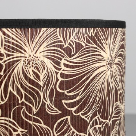 Obacon "Flowers" E27 chocolate 45x45x25 cm-3