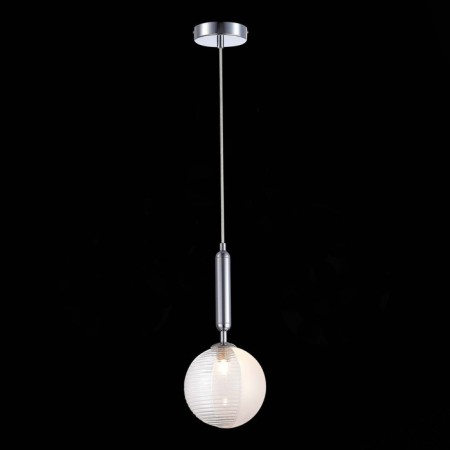 Suspension EVOLUCE. Sle1096-103-01. Aveiro. 1x5 W, G9, 4000K, 15x15x32 cm, chromium color-1