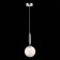 Suspension EVOLUCE. Sle1096-103-01. Aveiro. 1x5 W, G9, 4000K, 15x15x32 cm, chromium color