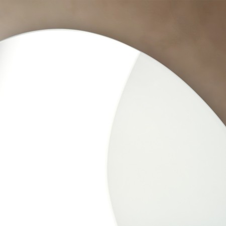 Mirror, wall, with sandblasting graphics, with shelves, 60 × 80 cm-2