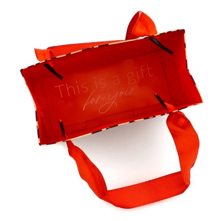 Packet Laminated two -way Enjoy, with quiet and postcard, S, 12 x 15 x 5.5-4