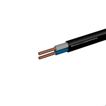 Cable "Master of Toka" VVGBM-PNG (A) -LS, section 2x2.5 mm2, 50 m, black-1