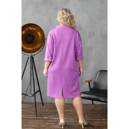 Women's dress, size 52, purple color-11