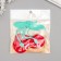 Decor for creativity EVA "Cherries" set 3 pcs 11x8.7 cm