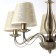 Felicia chandelier, 5x40W E14, bronze