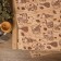 Bath sheet "Bath" 145x 180 cm, 100% HL, waffle leaf