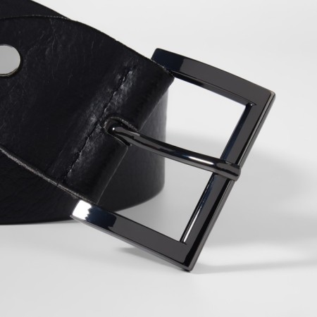 A belt buckle, 4.8 × 3.4 cm, 38 mm, black nickel color-2