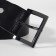 A belt buckle, 4.8 × 3.4 cm, 38 mm, black nickel color