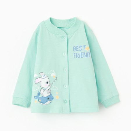 Blood blouse, mint color, height 62