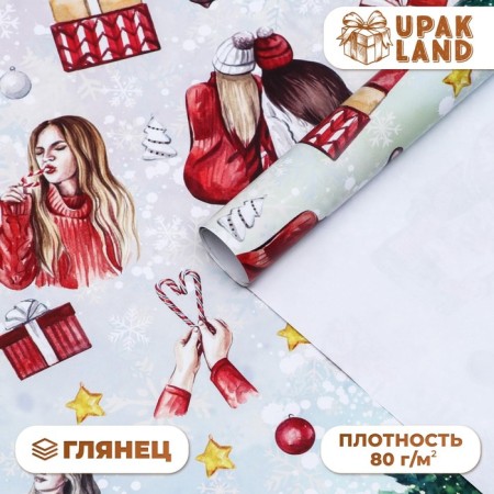 Paper packaging glossy "Fashion", 68 x 100 cm