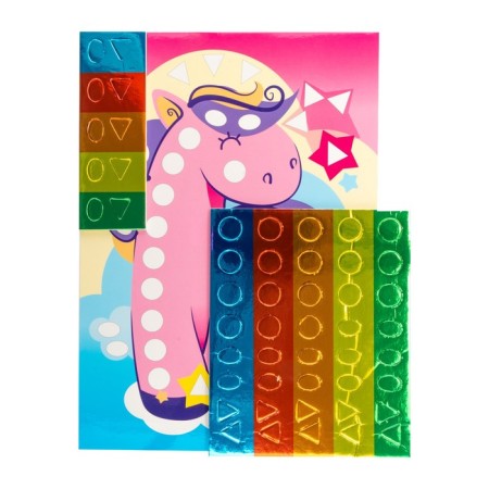 Fascinating mosaic "Pony" a large set-1