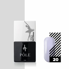 Pole Lovely Ballerina gel polish, No. 20 pale lavender, 8 ml